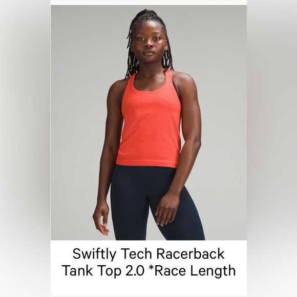 Swiftly tech razorback tank race length solar orange - Picture 1 of 1